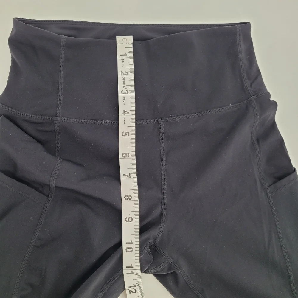 ZYIA active womens Girls night out black pocket luxe hi-rise soft legging Size 4 - Picture 9 of 9